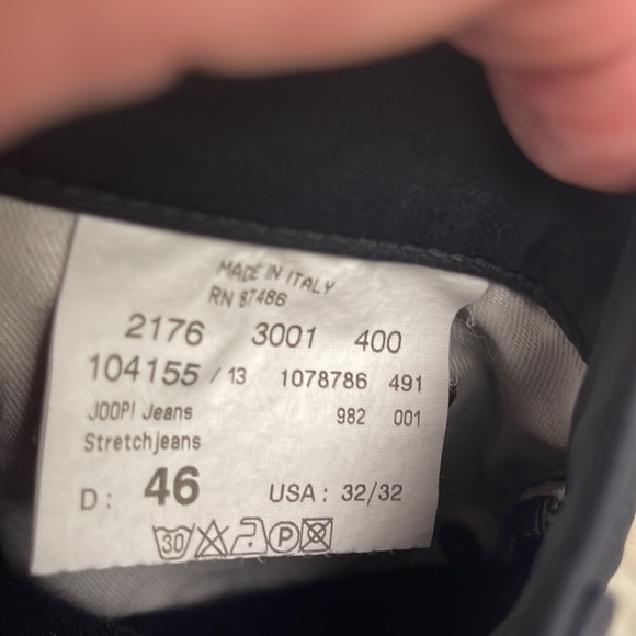 Vintage 1990s JOOP jeans 32/32 High-end Germany brand - Picture 6 of 6